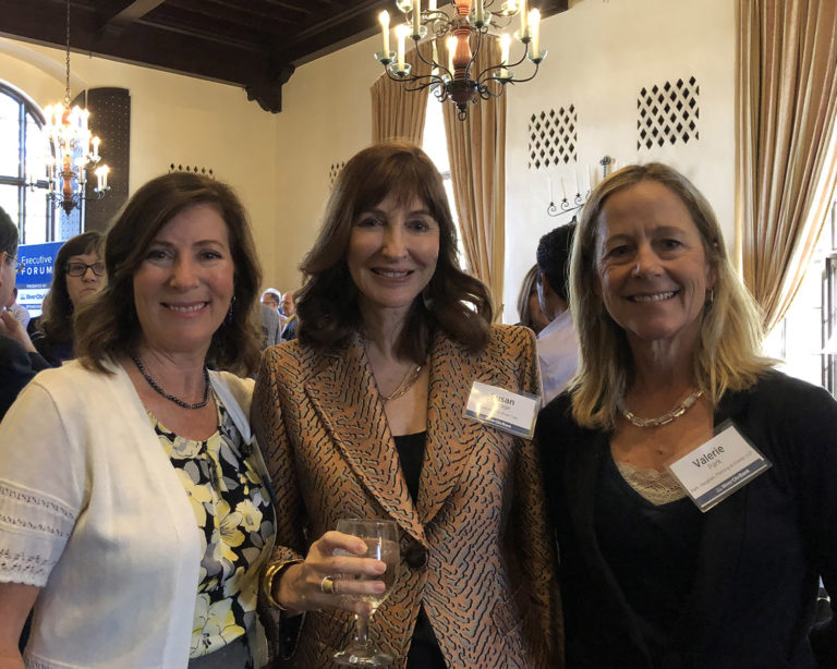 Executive-Forum-Photo-1-768x614 Janette Moynier of River City Bank with Susan Savage of the Sacramento River Cats Organization, and Valerie Park of Park, Vaughan, Fleming & Dowler LLP