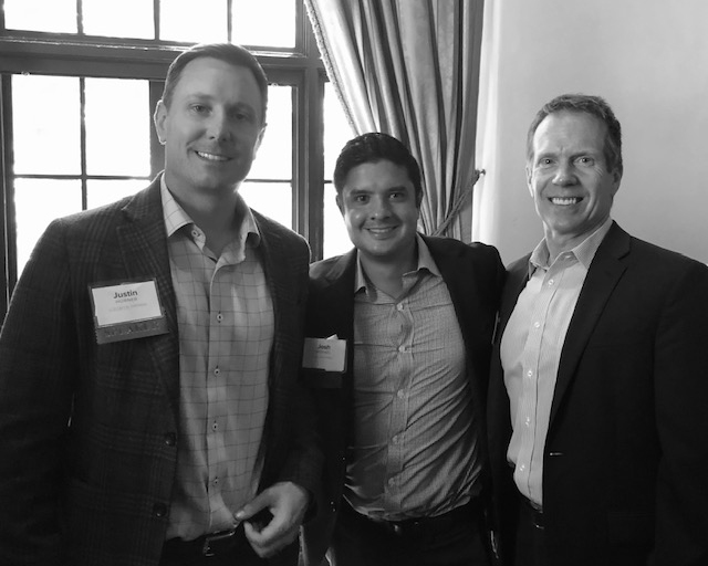 Executive-Forum-1 Justin Horner of DCA Capital Partners, Josh Michael of GNT solutions, and Craig Hettrich of The Hettrich Group