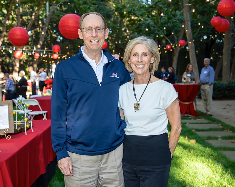 Steve-and-Patti-Fleming River City Bank President & CEO Steve Fleming and wife Patti