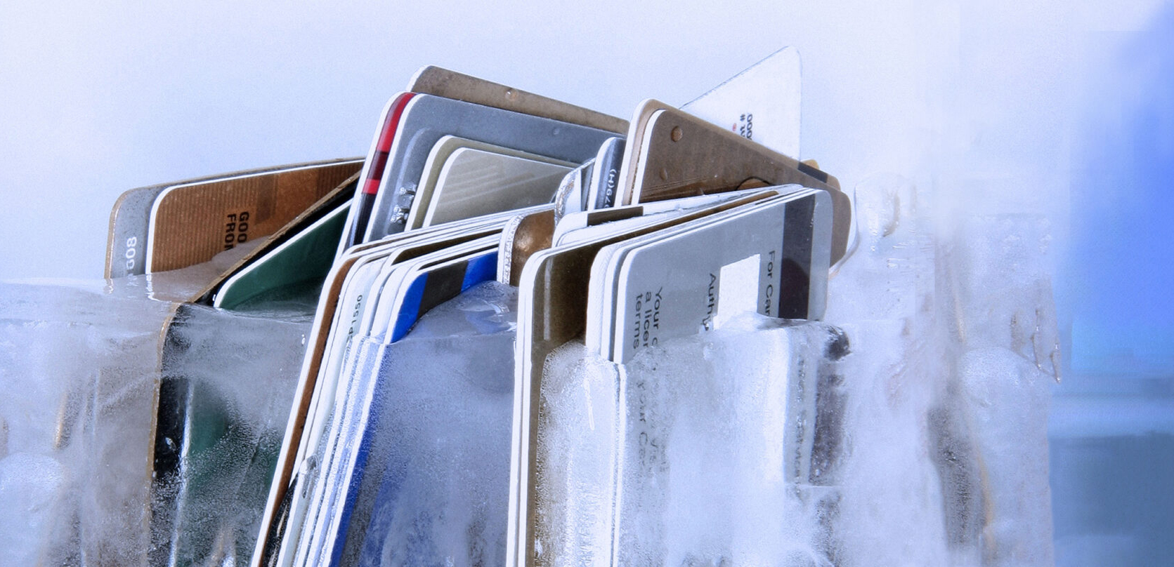 Frozen Credit Cards " "