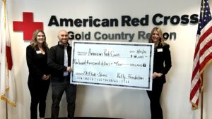 Kelly Foundation Presents the American Red Cross with $100,000 Donation