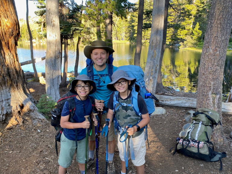 Jeremy Spencer and his sons