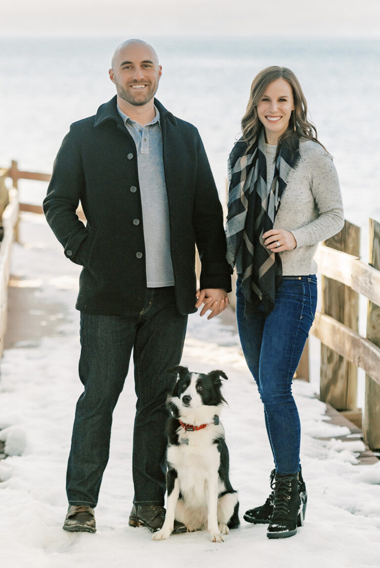 RileyFamily-e1615398824326-768x1146 Riley with his fiancée Morgan and their dog Quinn.